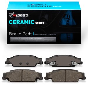 Pontiac Grand Prix Brake Pads - Rear - R1 Concepts - Ceramic - `03-`11